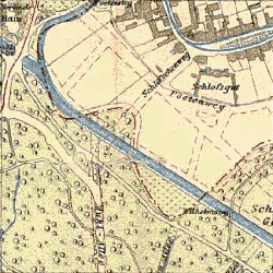 Stadtplanausschnitt 1908
