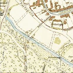 Stadtplanausschnitt 1913